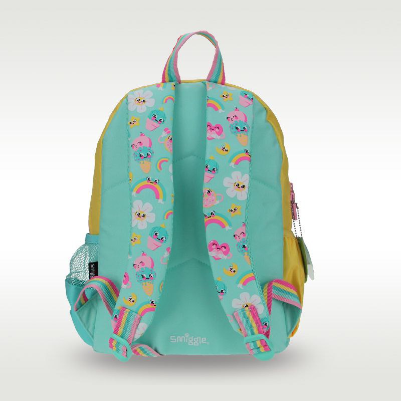 Smiggle flower rainbow backpack