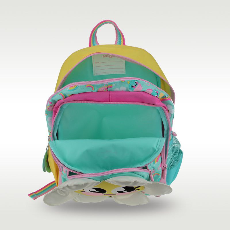 Smiggle flower rainbow backpack