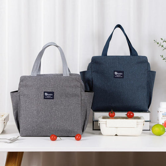 Lunch bag with 2 side pockets