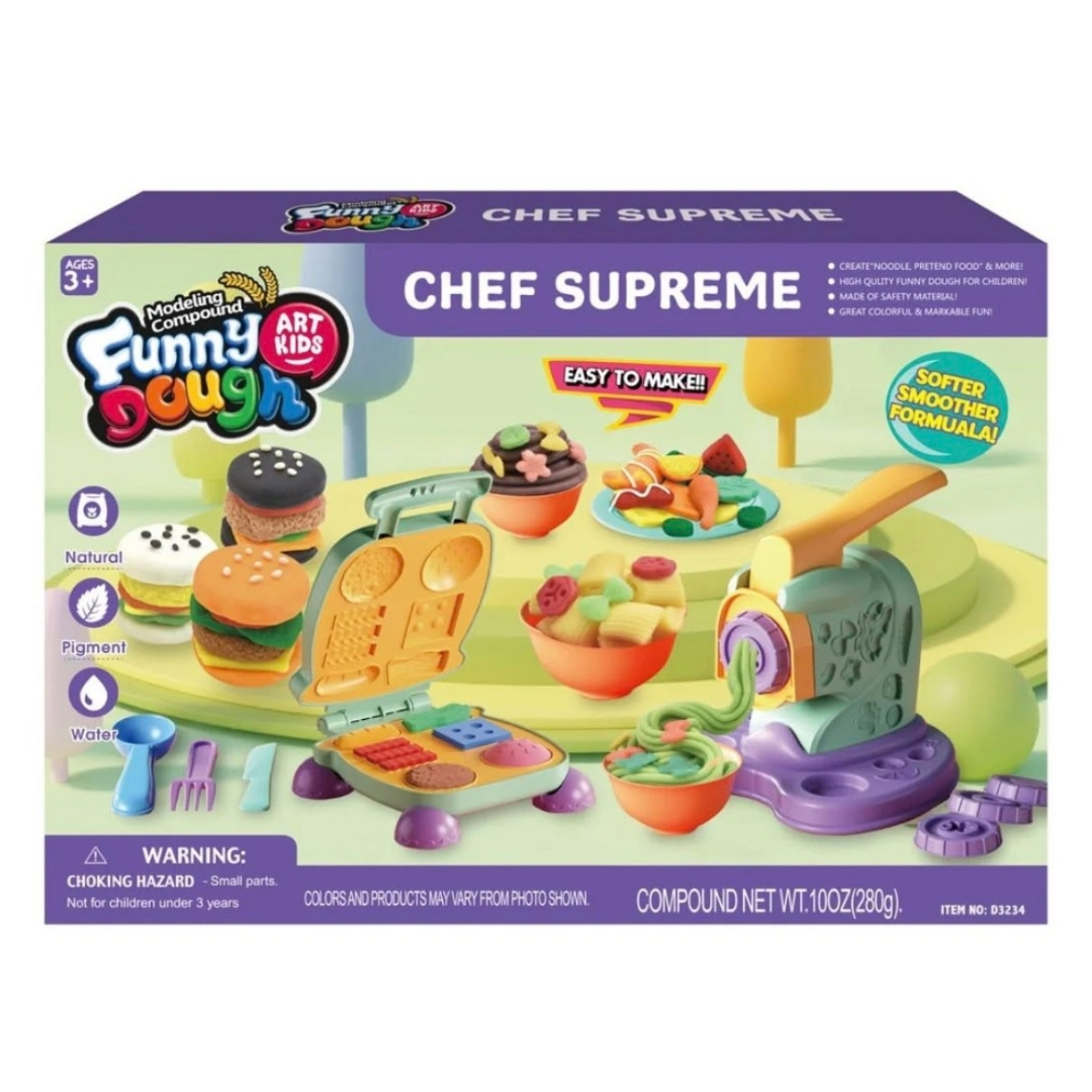 Play dough chef sets