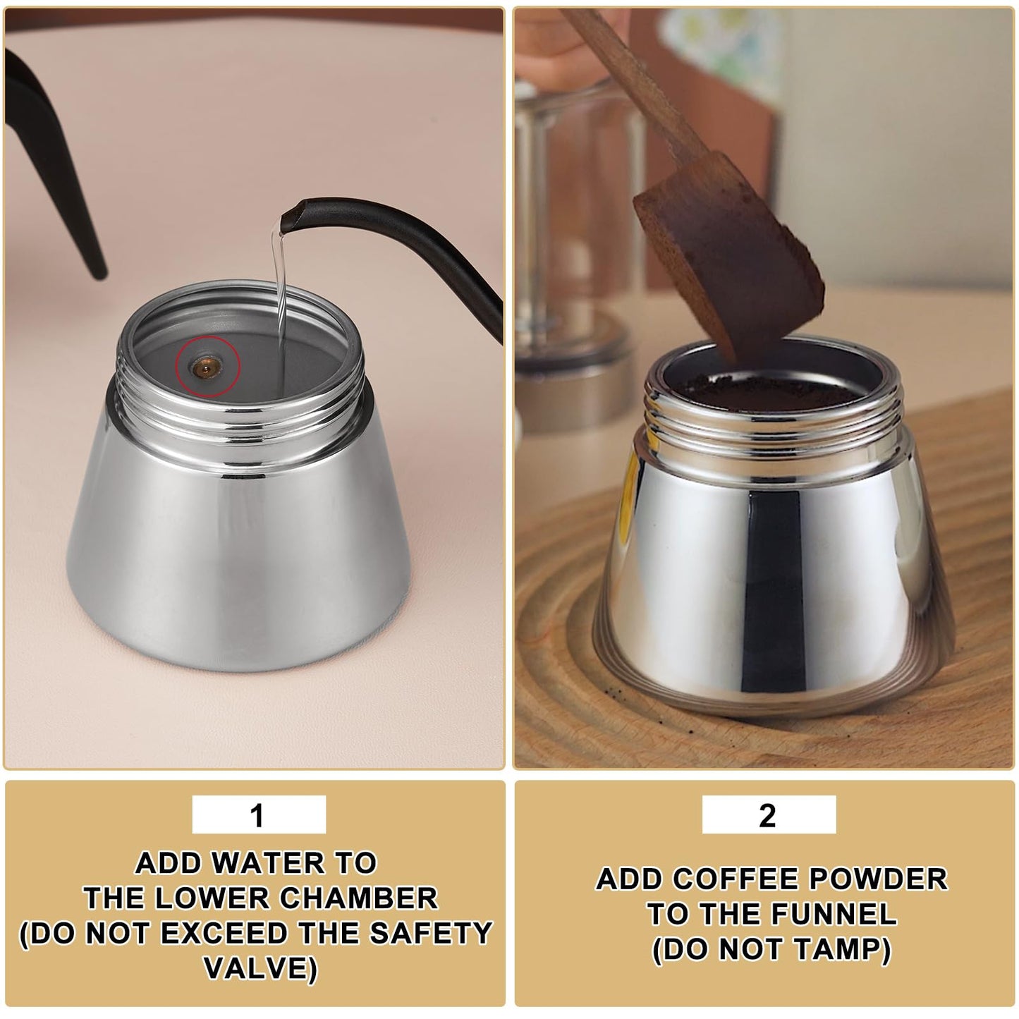 Stovetop espresso pot