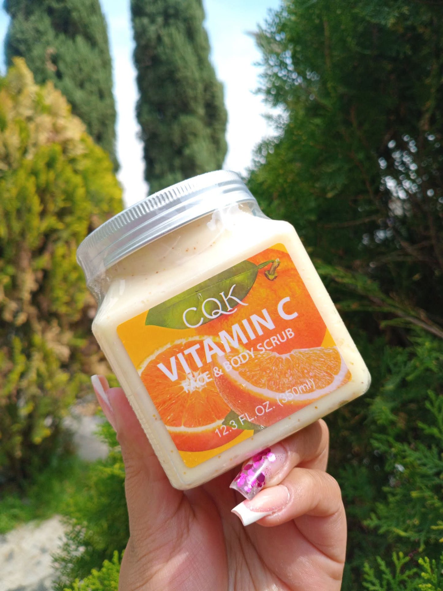 CQK face and body scrub