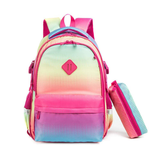 Rainbow backpack set