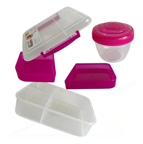 Lunch and munch lunch box