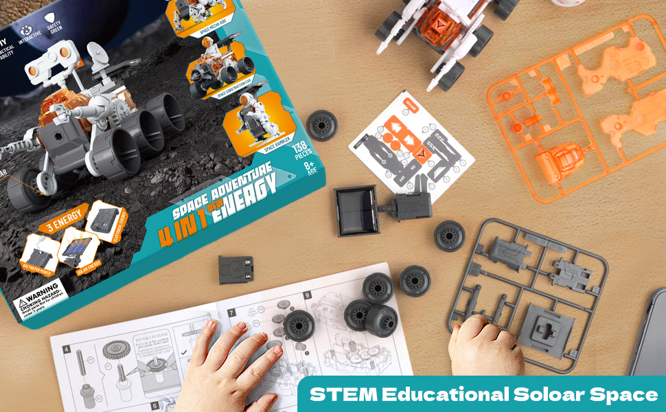 4 in 1 STEM solar robot