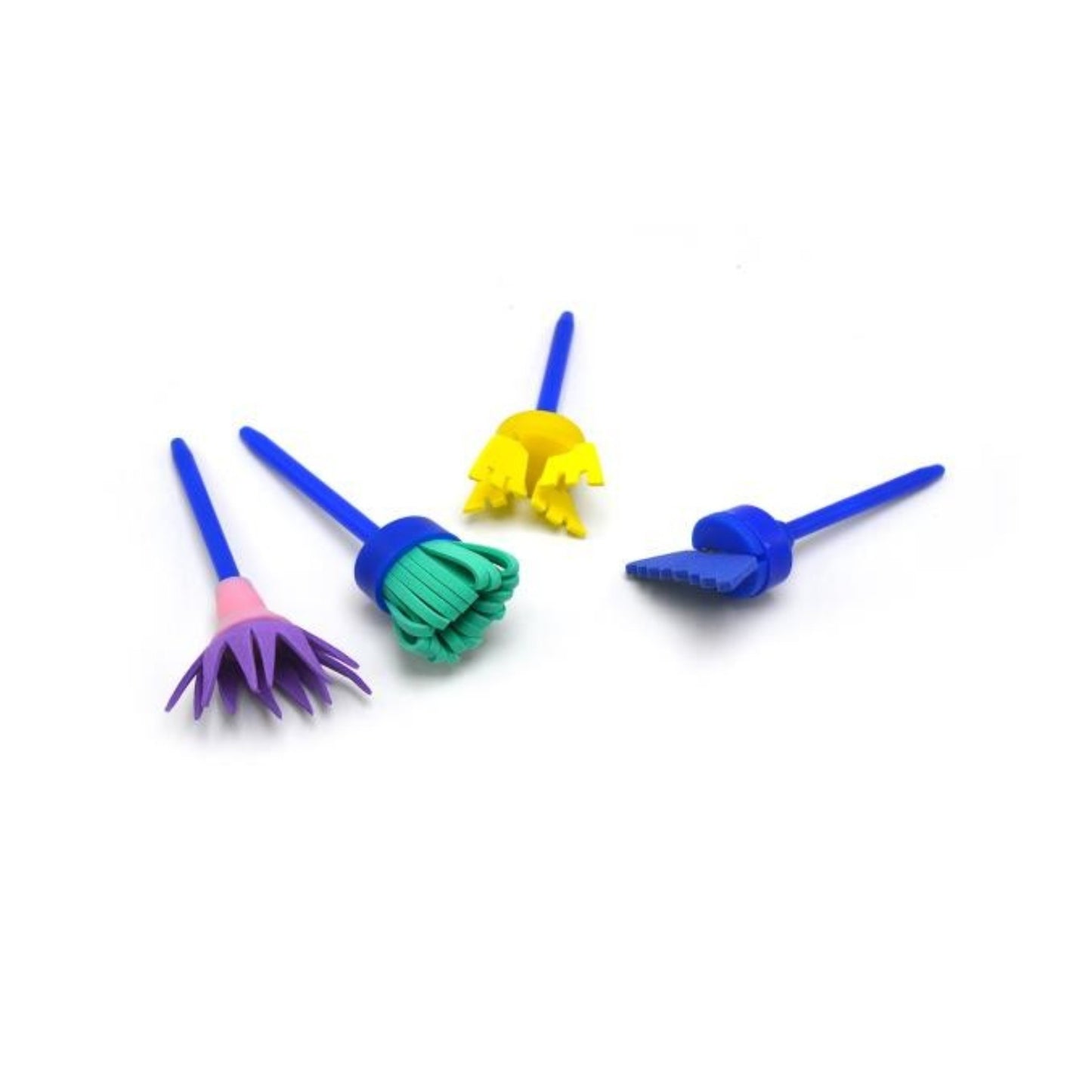 Sponge brush set of 4 (11 cm)