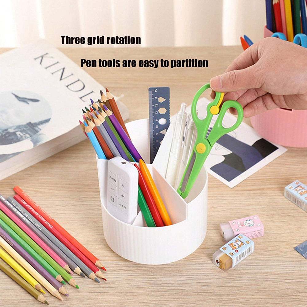 Rotation desk organizer