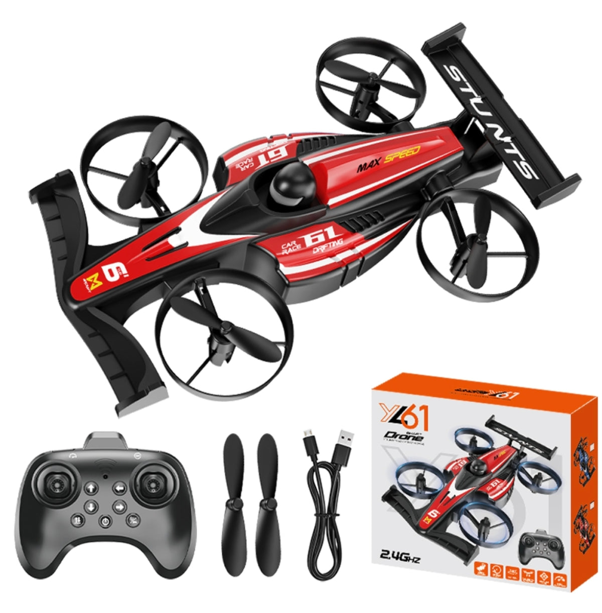 2 in 1 RC flying car
