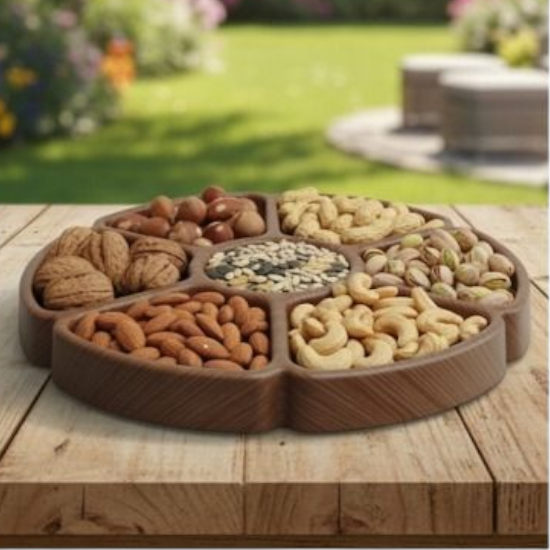 Daisy 7 divisions platter