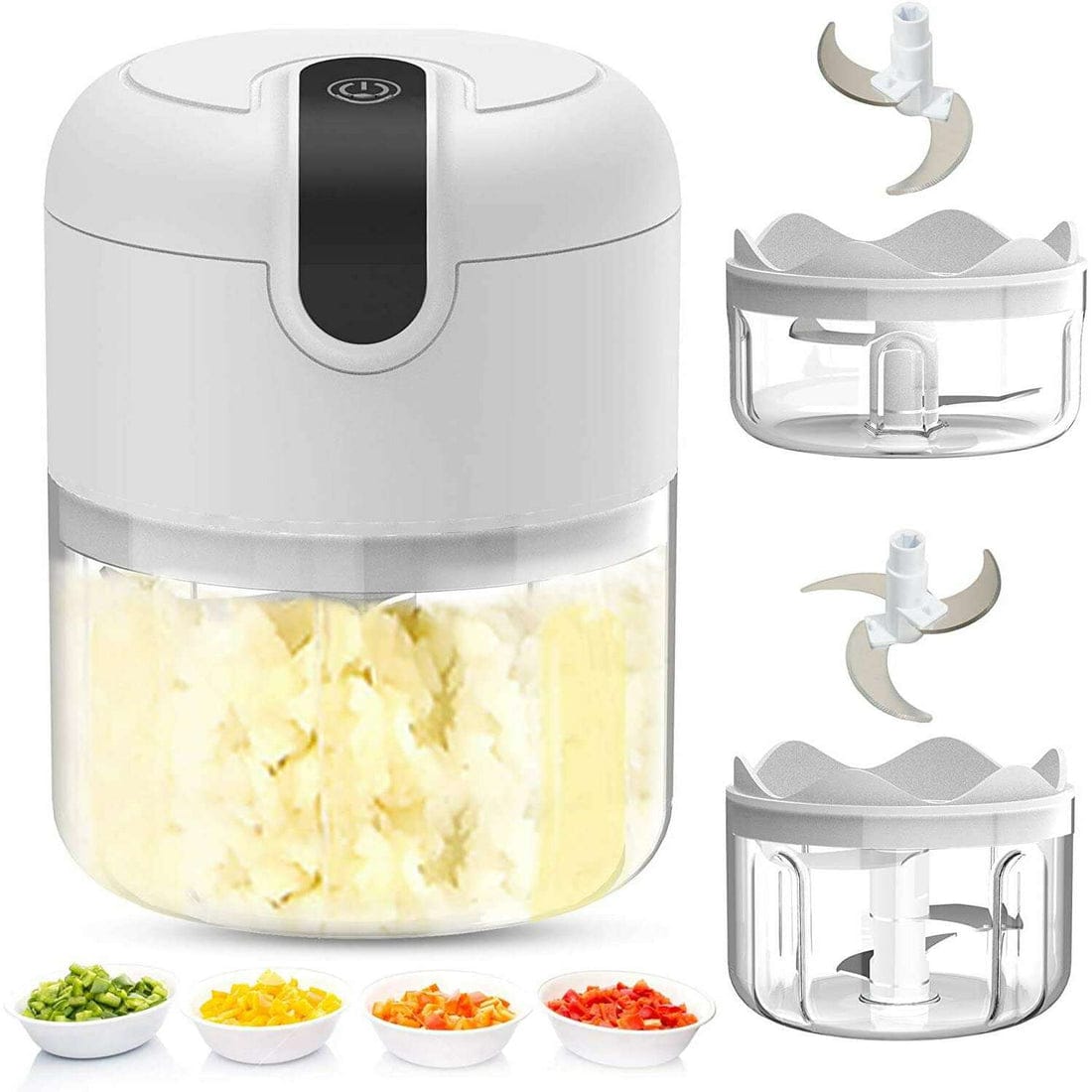 Electric garlic machine