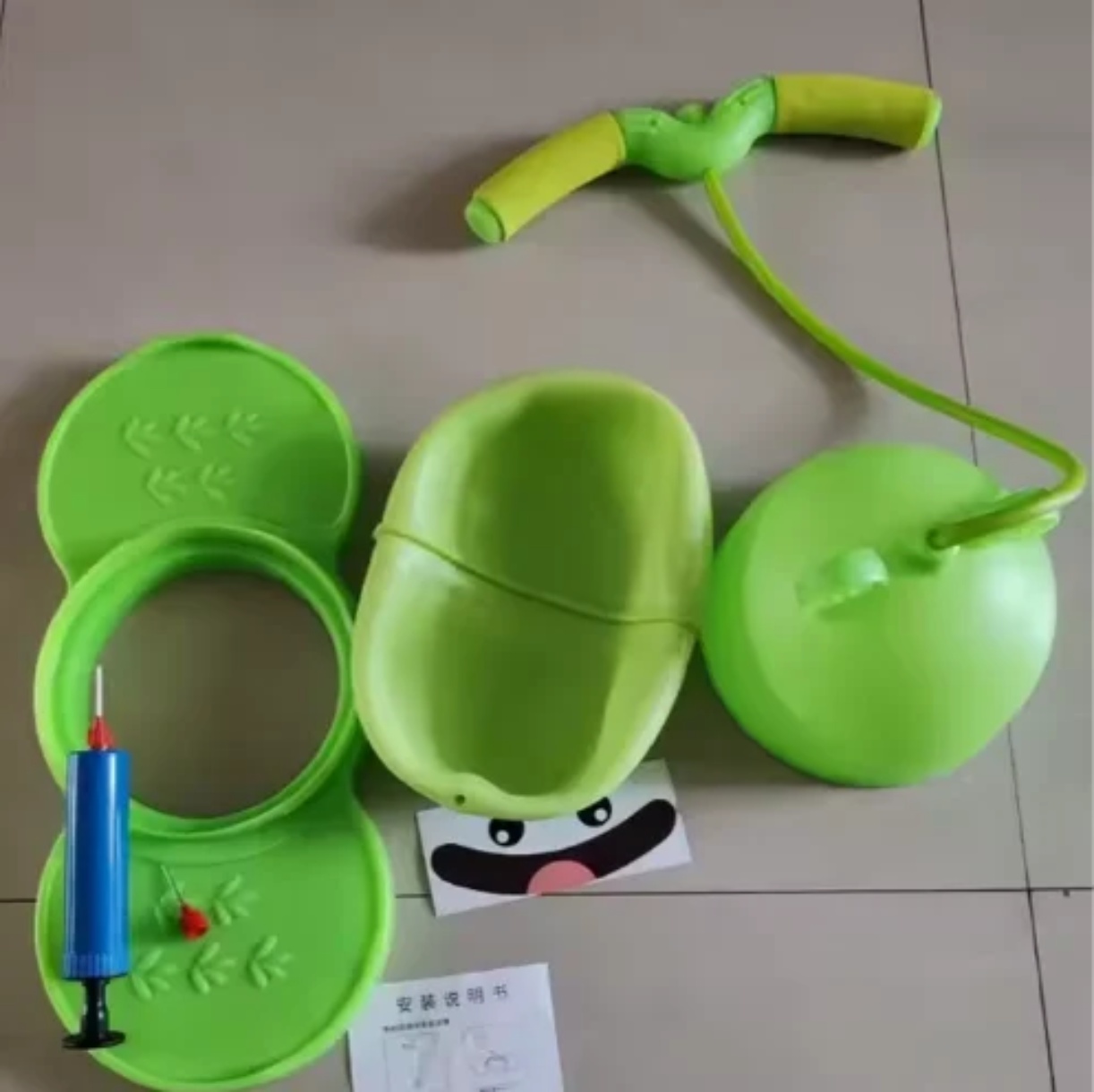 Frog pogo jumper ball