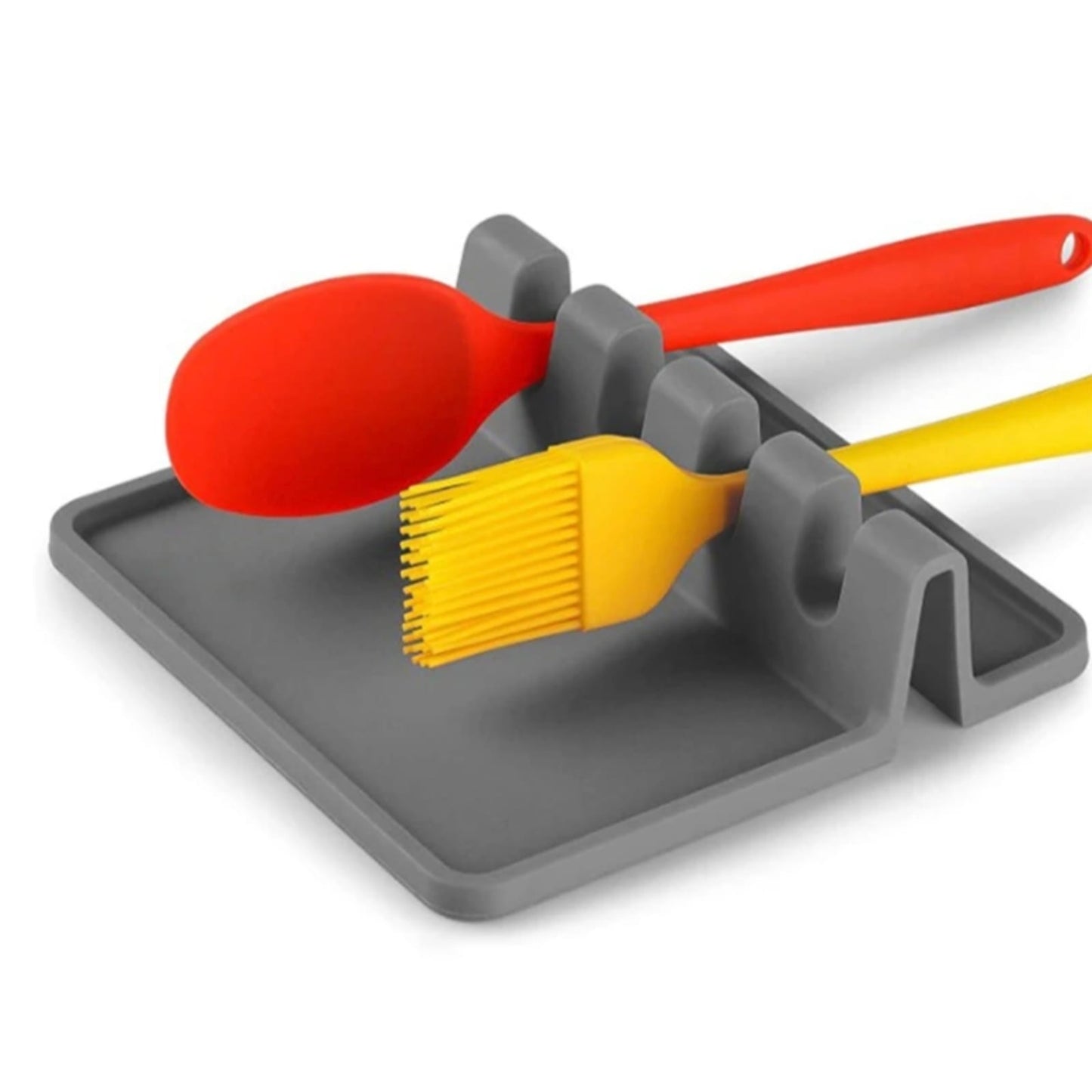 Silicone utensils holder