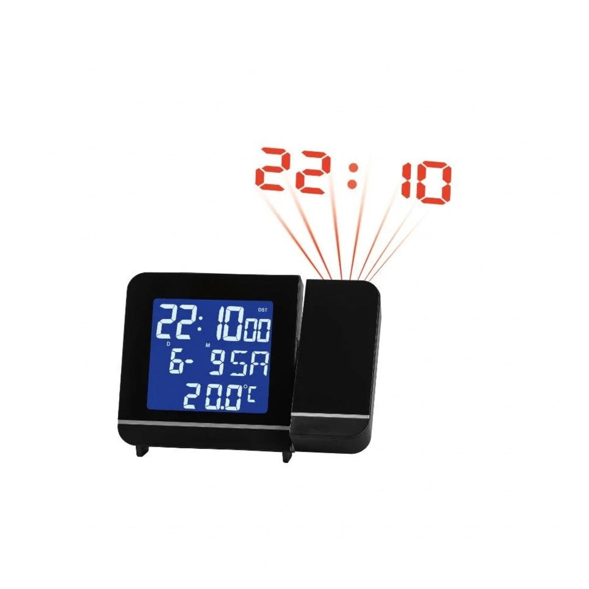 Projection alarm clock