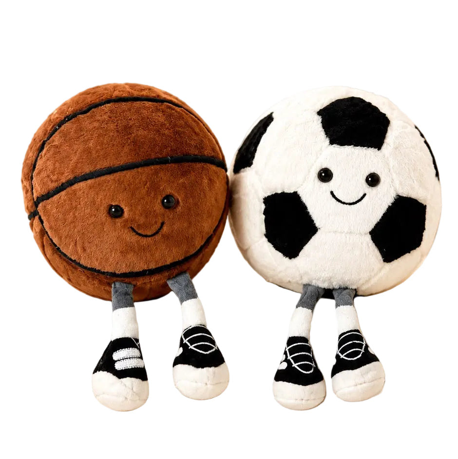 Ball shaped plush toy