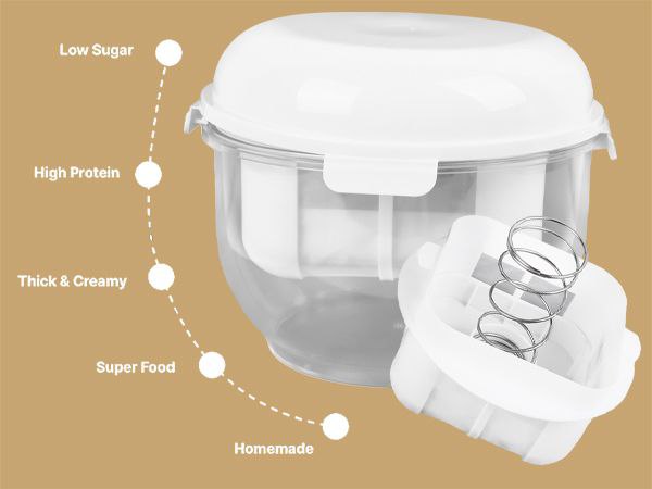 Large yogurt and labne strainer