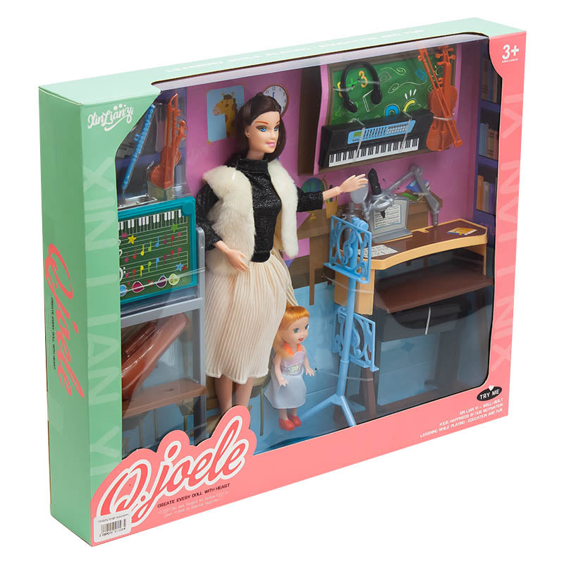 Music teacher barbie set