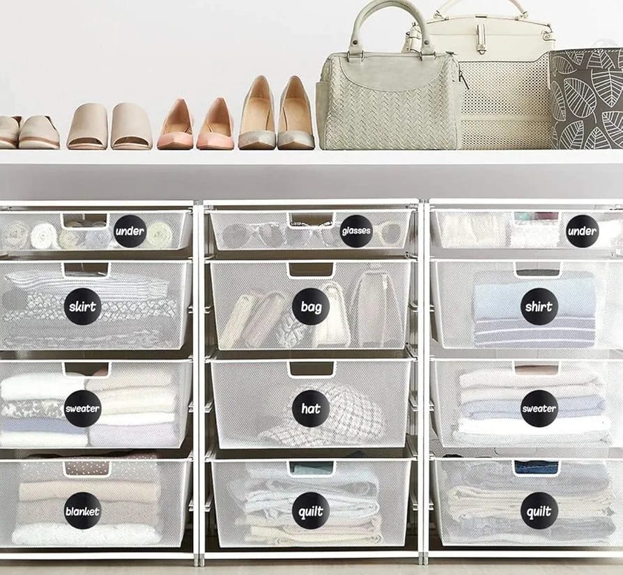 Spice label stickers