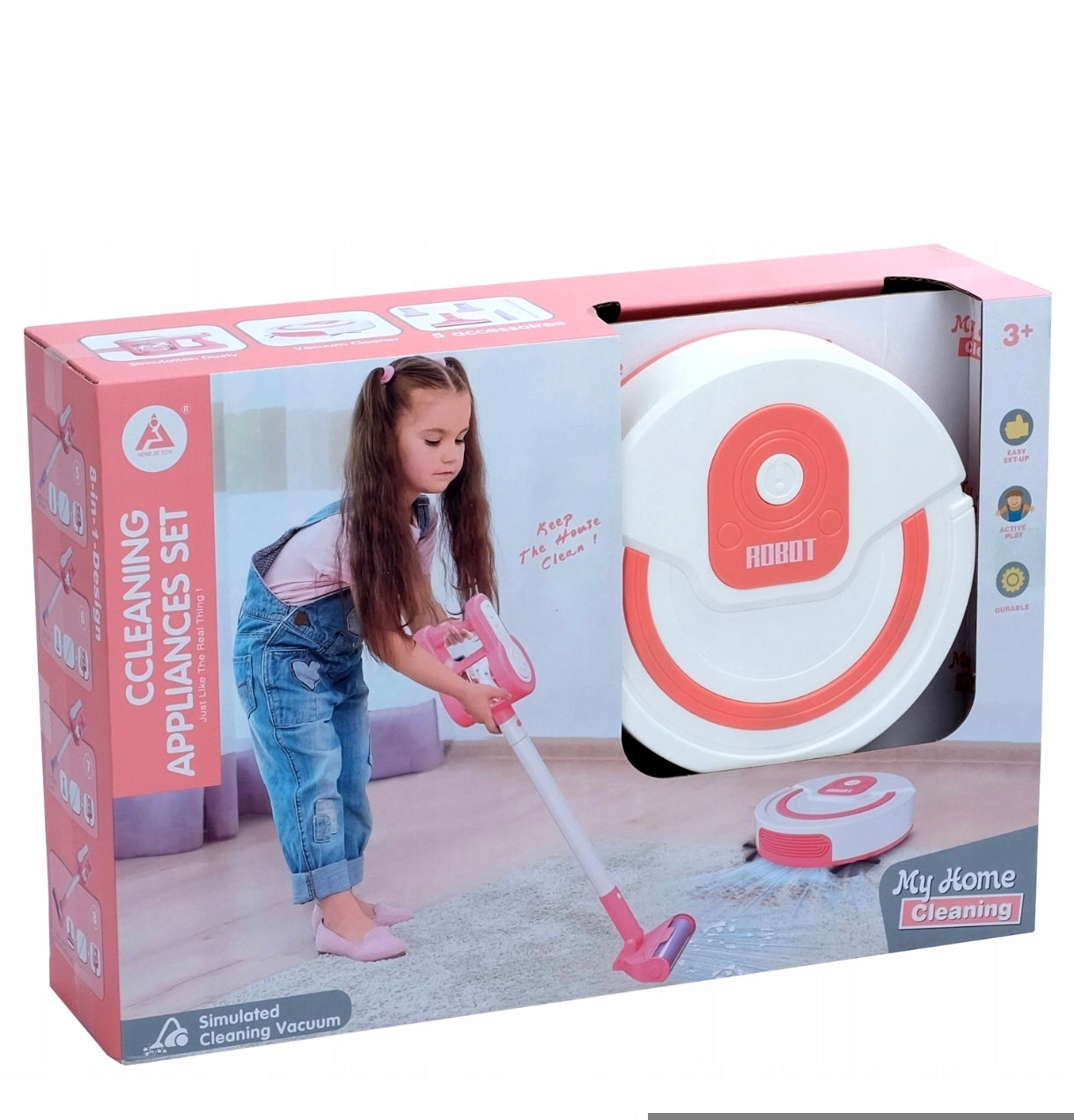 Vacuum cleaner toy set