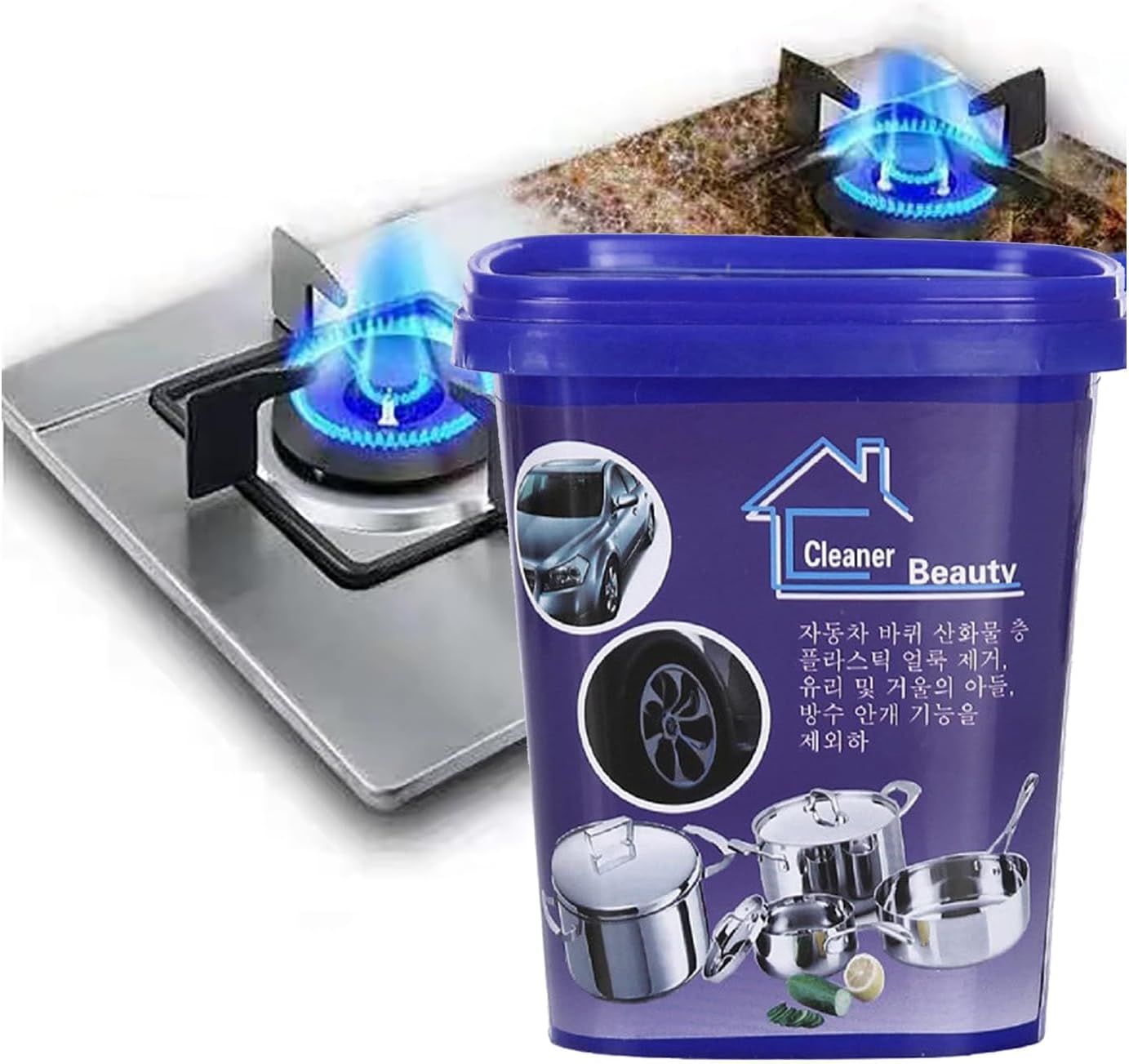 Stainless steel cleaner