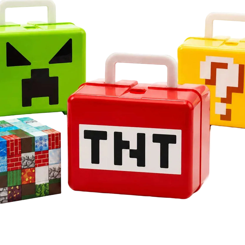 100 pcs Magnetic cubes in a mini TNT box