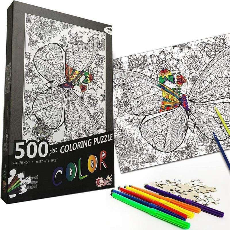 500 pcs color puzzle