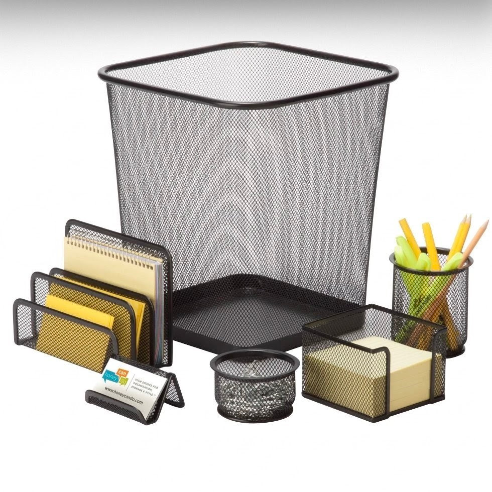 6 in 1 desk organizer
