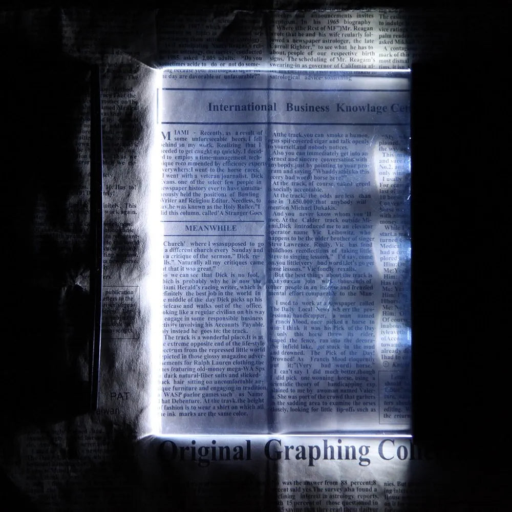 Book light panel