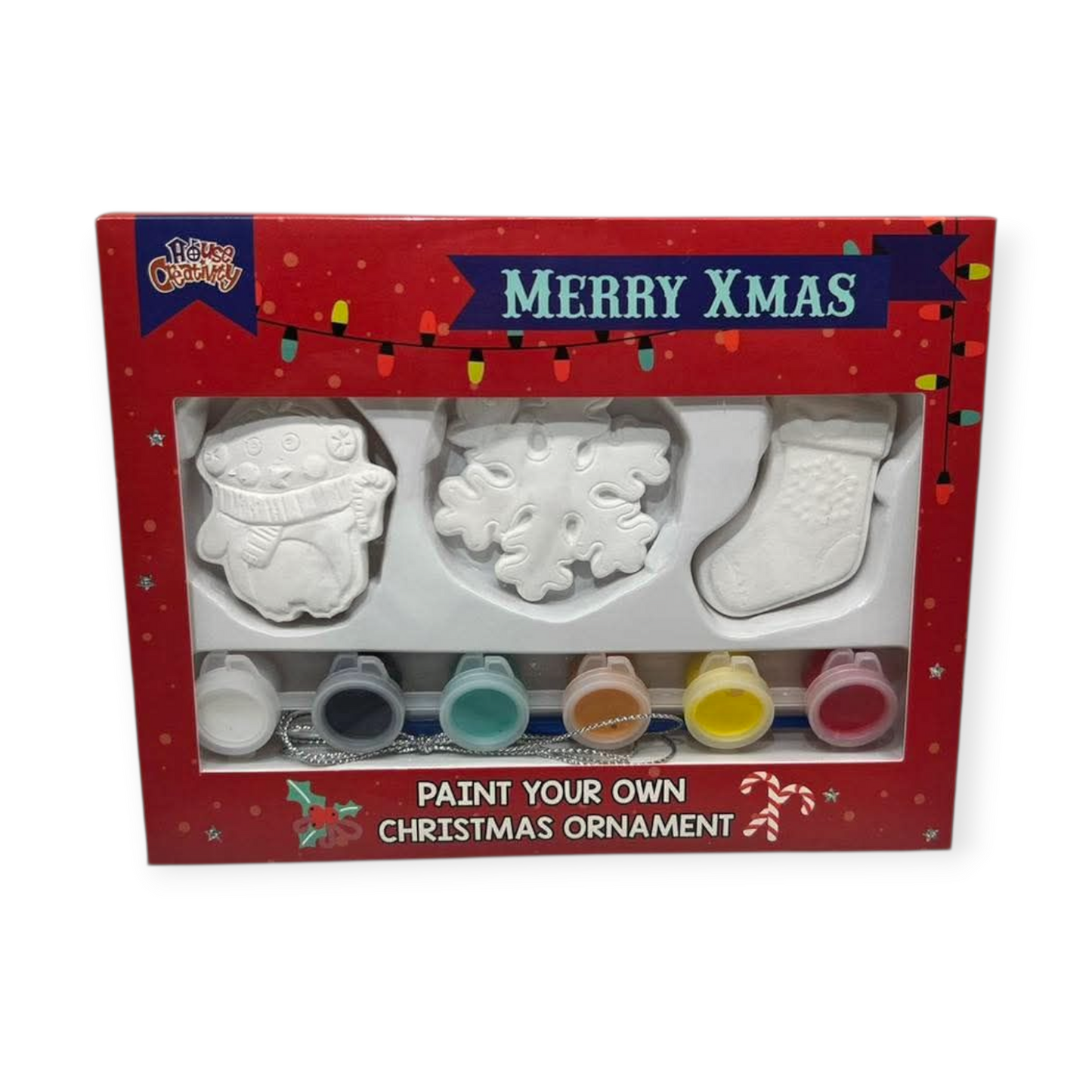 Paint your Christmas ornaments