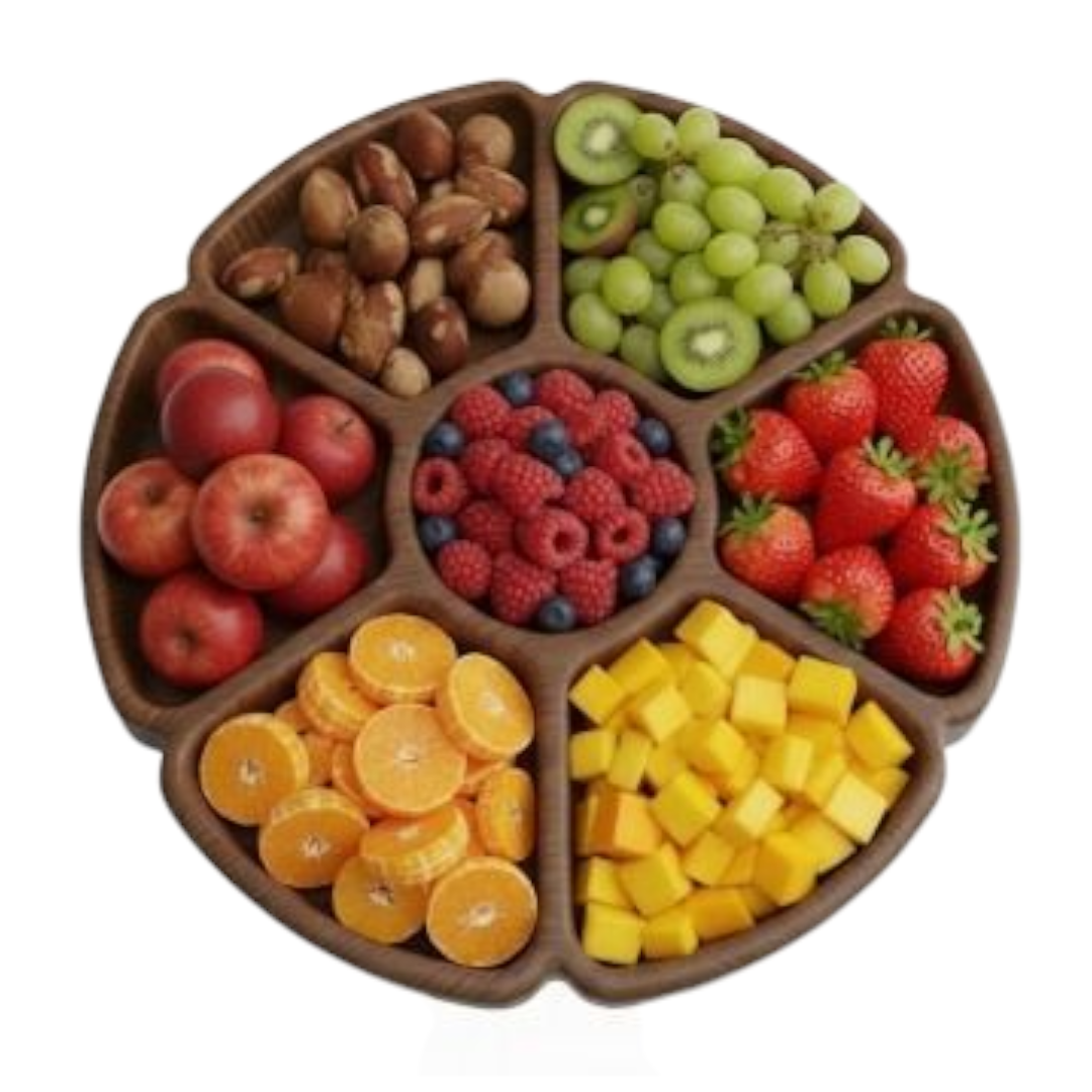 Daisy 7 divisions platter