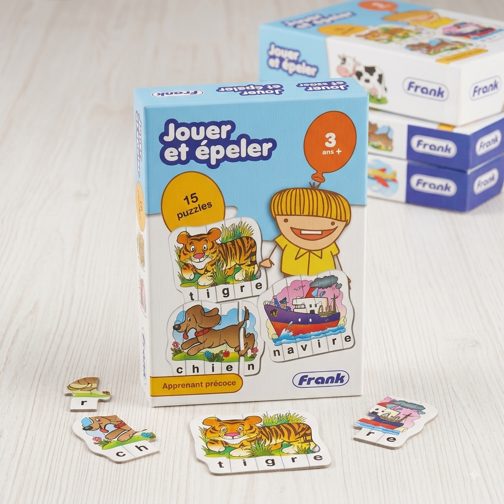 Frank educational puzzle collection