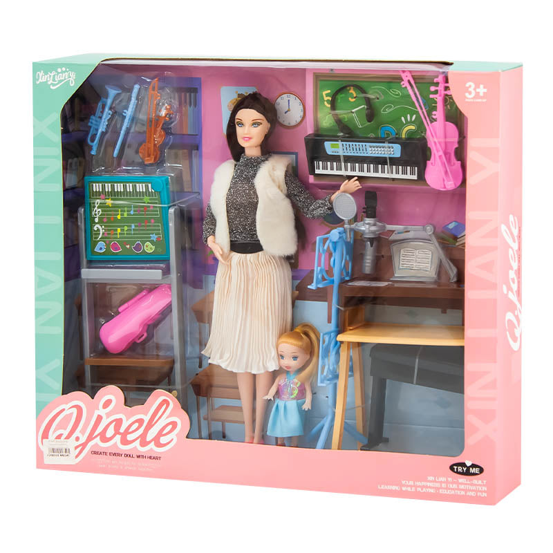 Music teacher barbie set