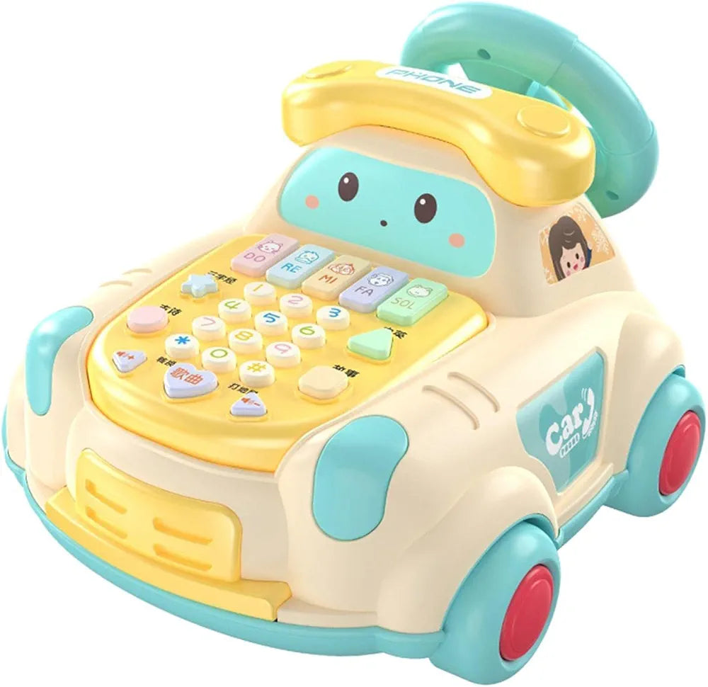 Multifunctional baby phone car