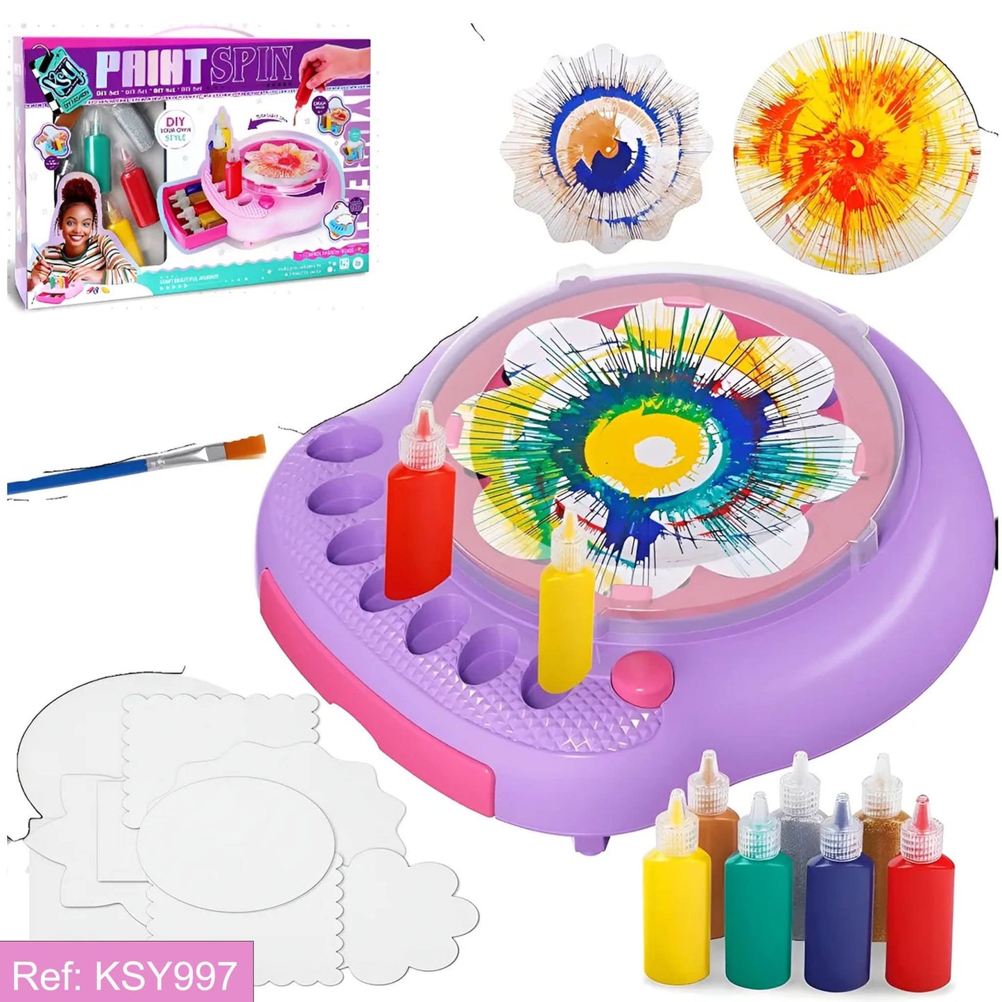 Paint spin