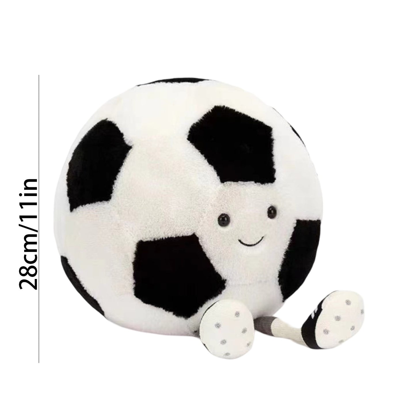 Ball shaped plush toy