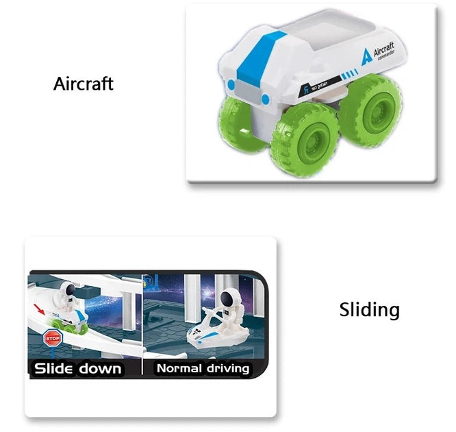 Space station parking lot