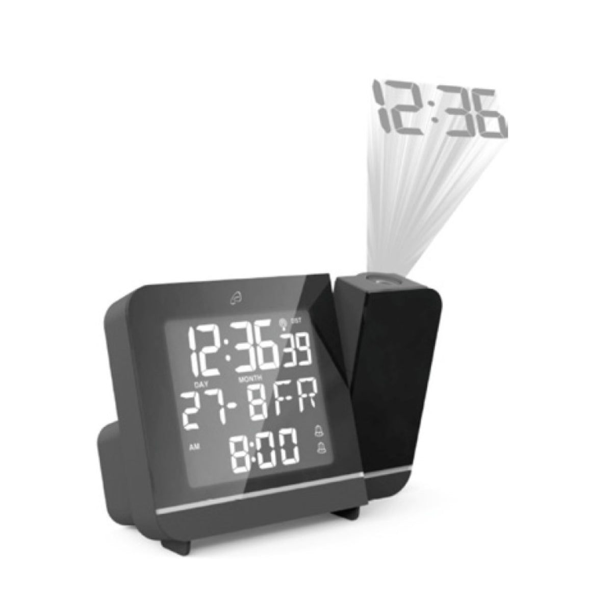 Projection alarm clock