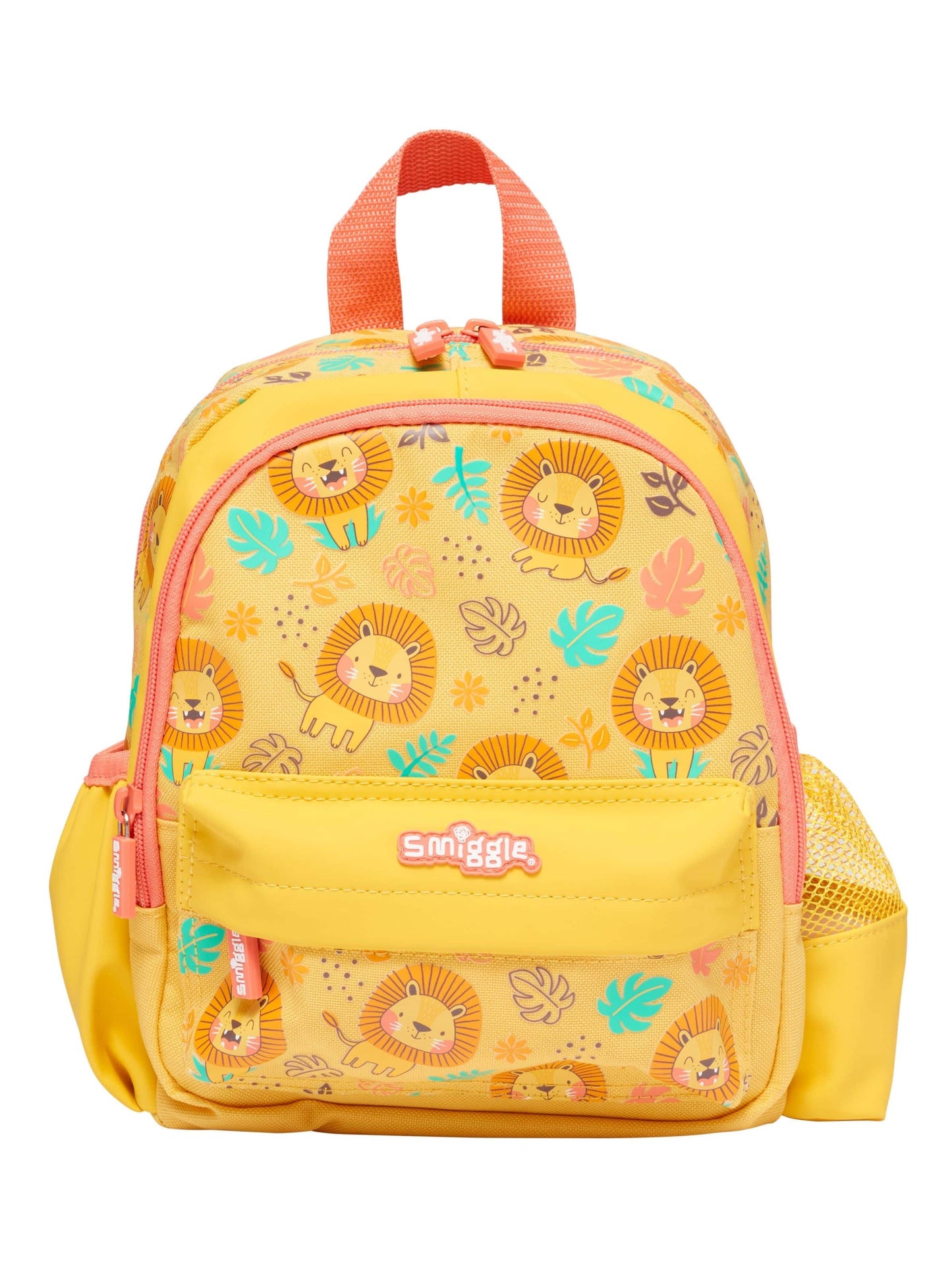 Smiggle lion yellow backpack