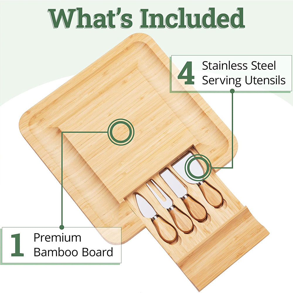 Bamboo cheese board