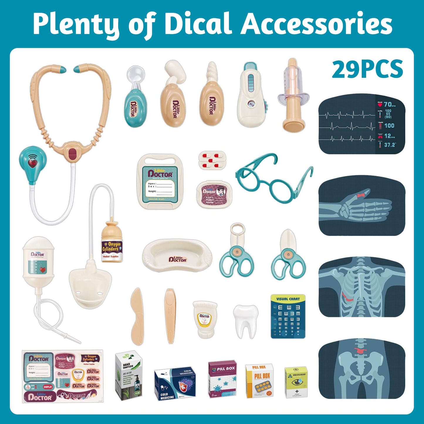 Doctor set and trolley