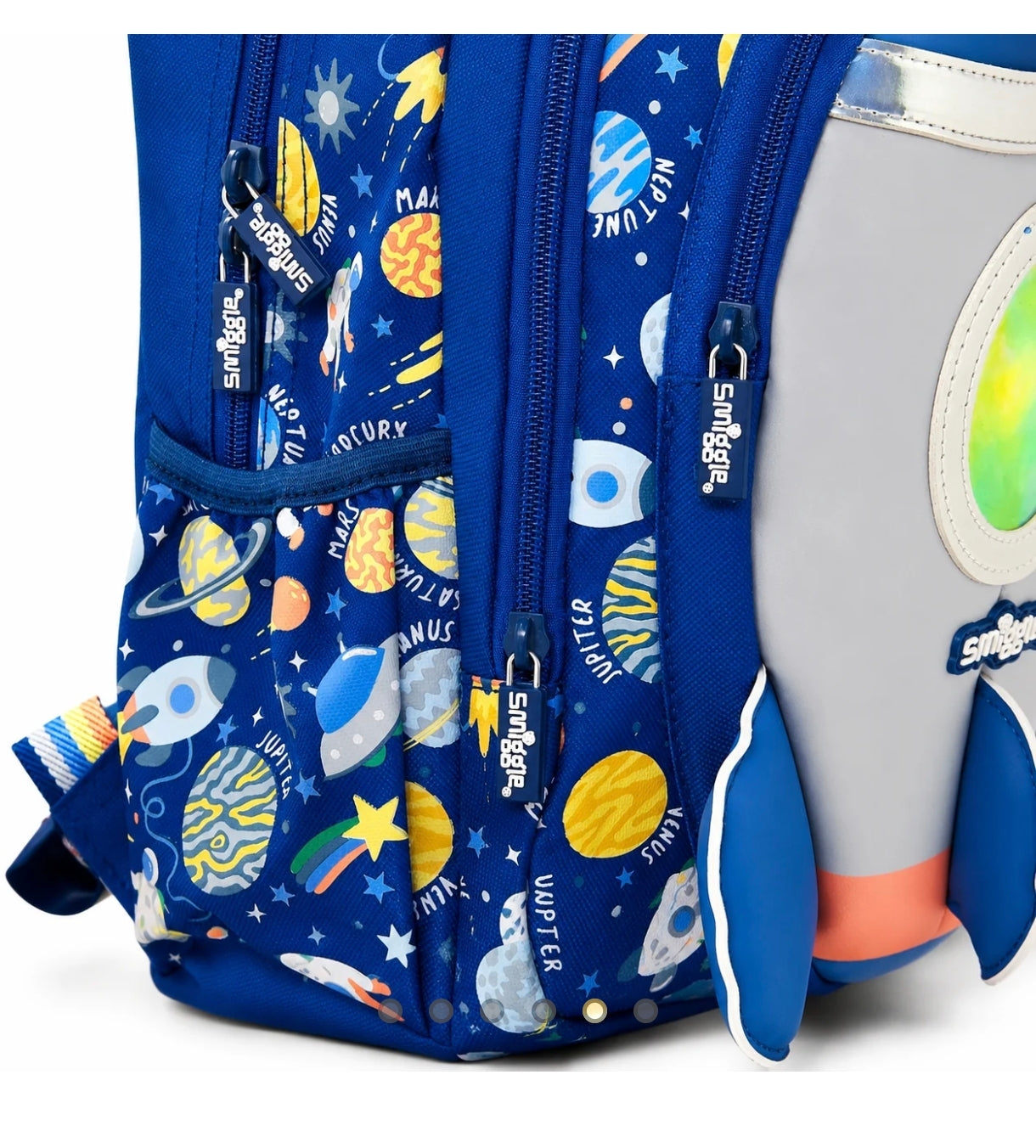 Smiggle rocket backpack