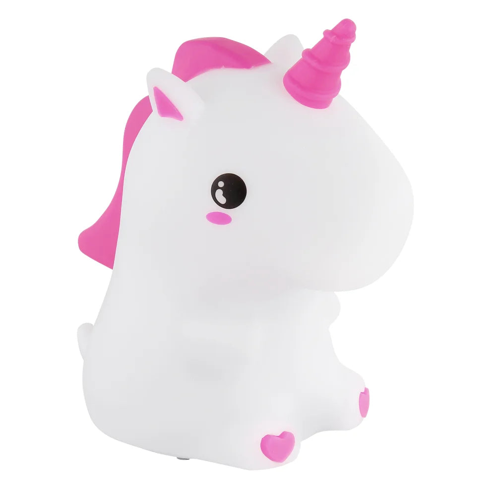 Unicorn silicone lamp