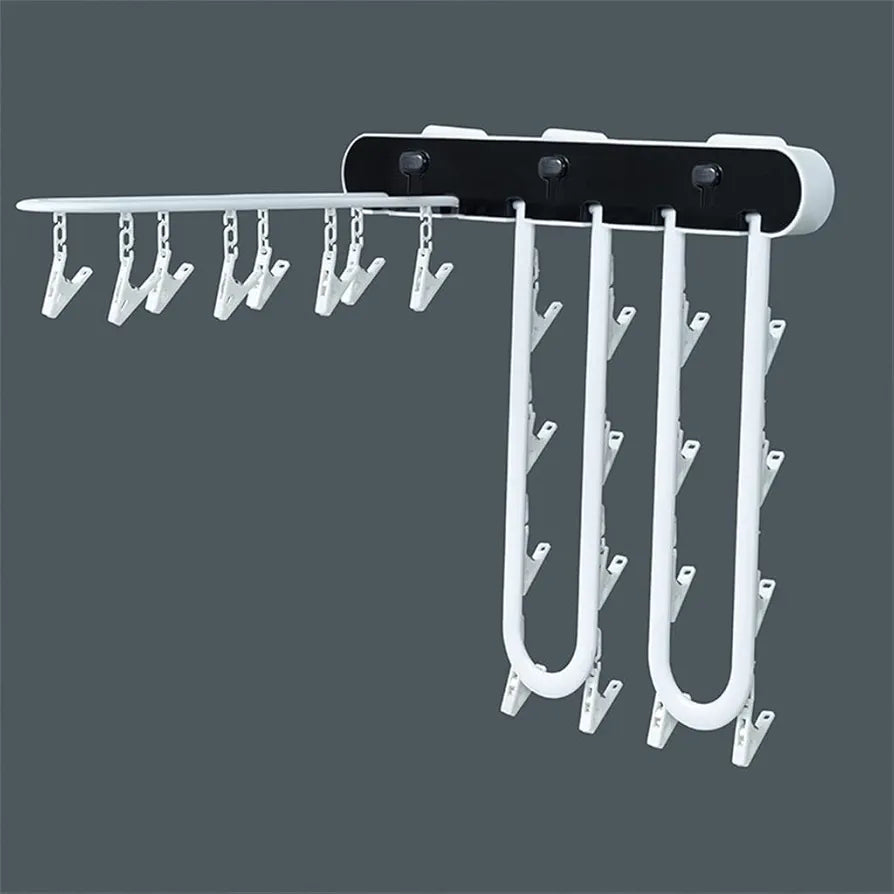 Folding drying hanger
