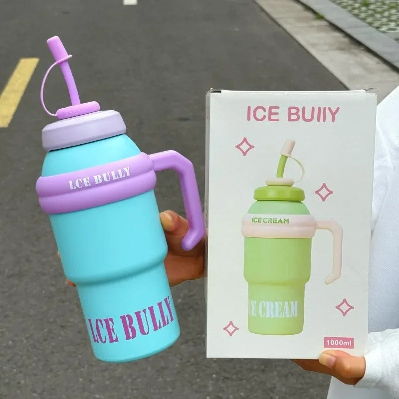Ice bully stainless steel tumbler