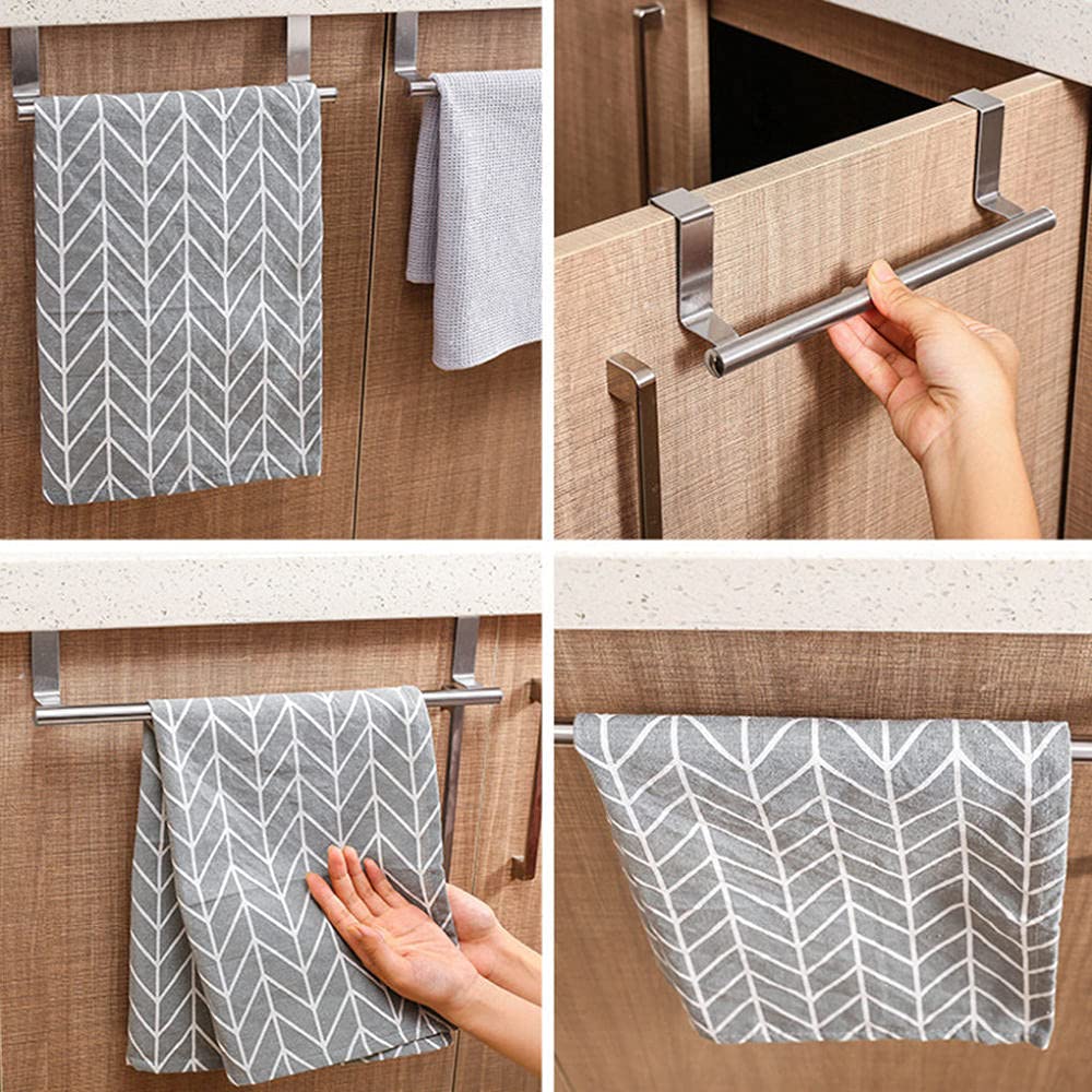 Stainless steel towel hanger