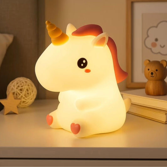 Unicorn silicone lamp