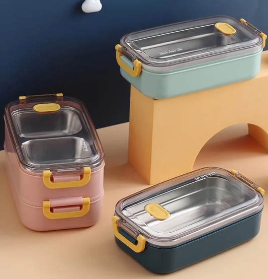 1 compartment stainless steel lunch box
