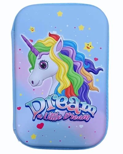 Unicorn pencil case - large